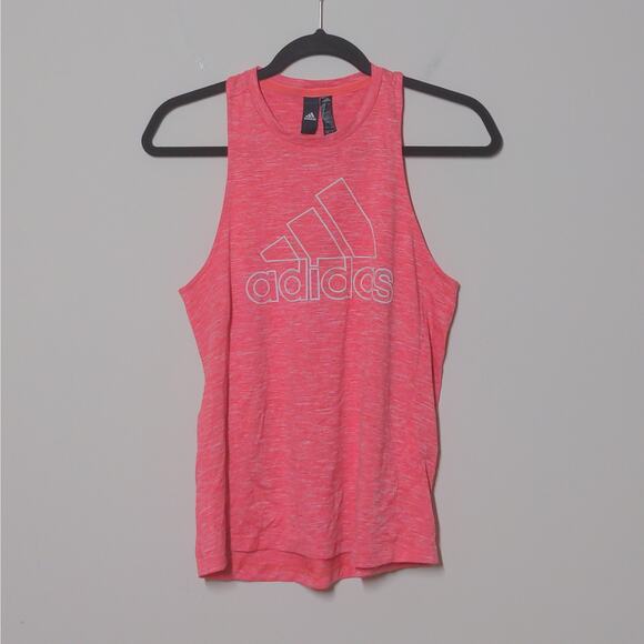 Adidas Outline Logo Tank in Pink - Size S - EUC - Picture 3 of 10